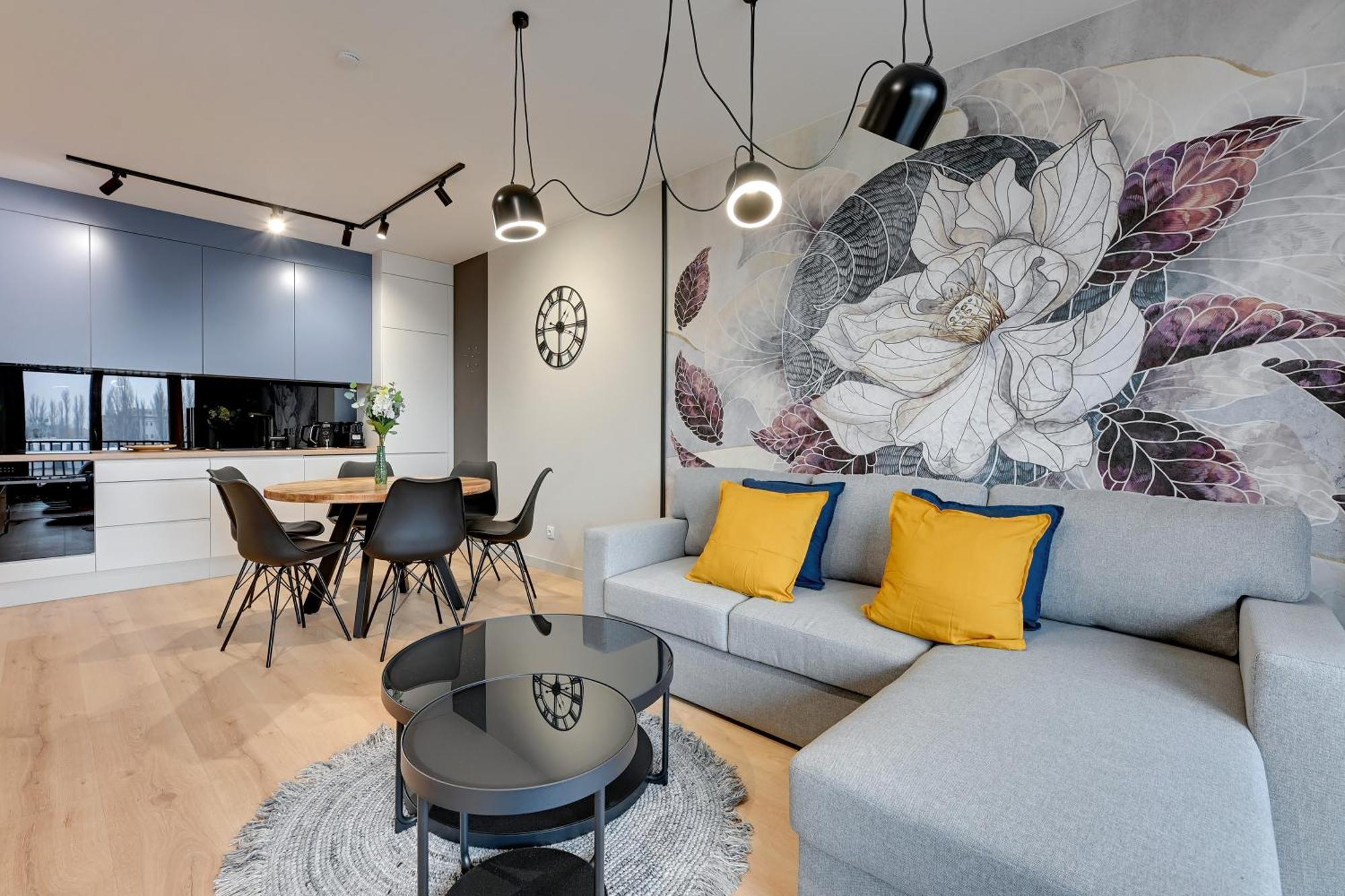 Lägenhet Nadmotlawie Sauna & Gym By Blue Mandarin Gdańsk