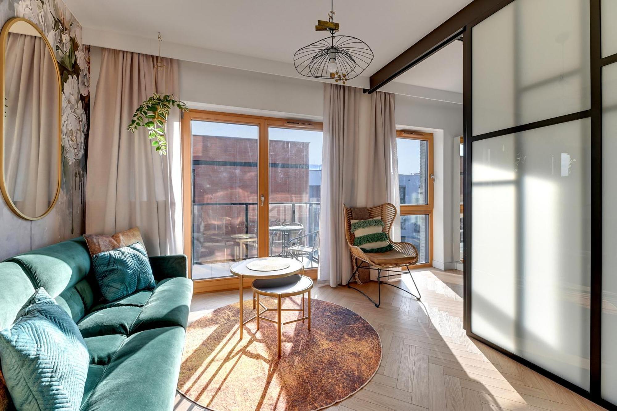 Lägenhet Nadmotlawie Sauna & Gym By Blue Mandarin Gdańsk